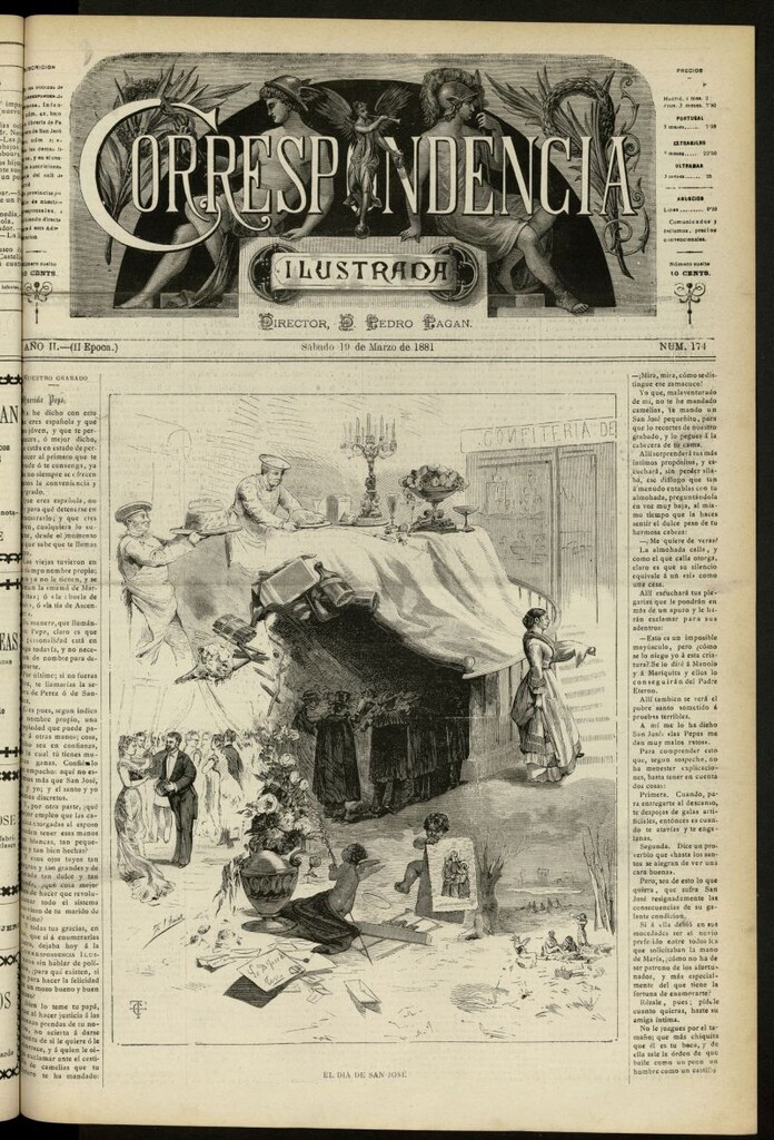 Miniatura de La Correspondencia Ilustrada del 19 de marzo de 1881, nº 174