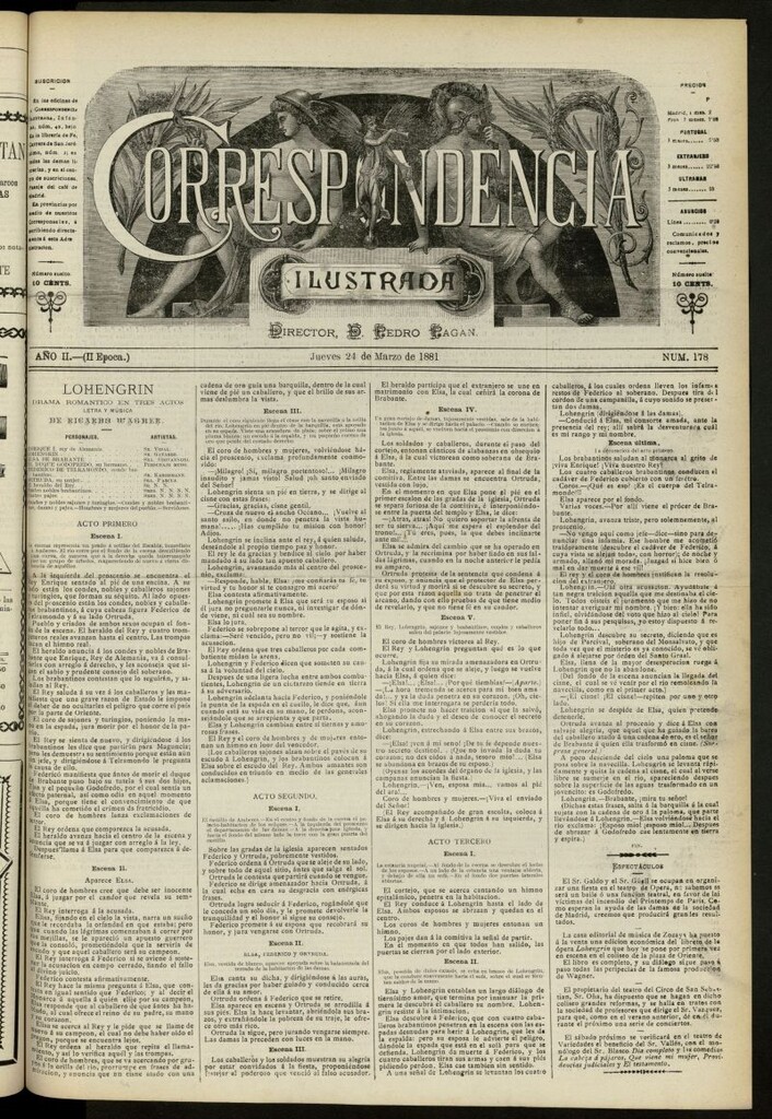 Miniatura de La Correspondencia Ilustrada del 24 de marzo de 1881, nº 178