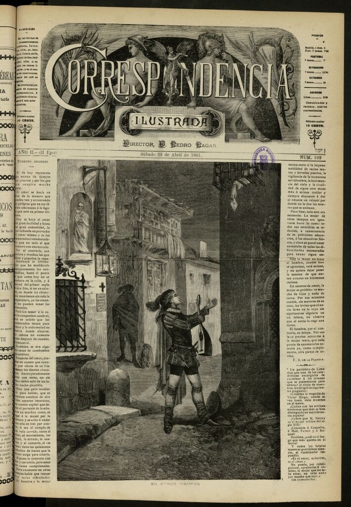 Miniatura de La Correspondencia Ilustrada del 23 de abril de 1881, nº 202