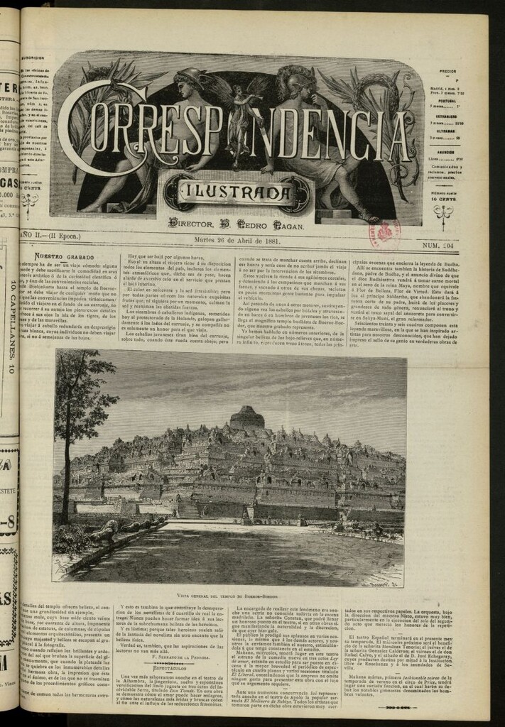 Miniatura de La Correspondencia Ilustrada del 26 de abril de 1881, nº 204