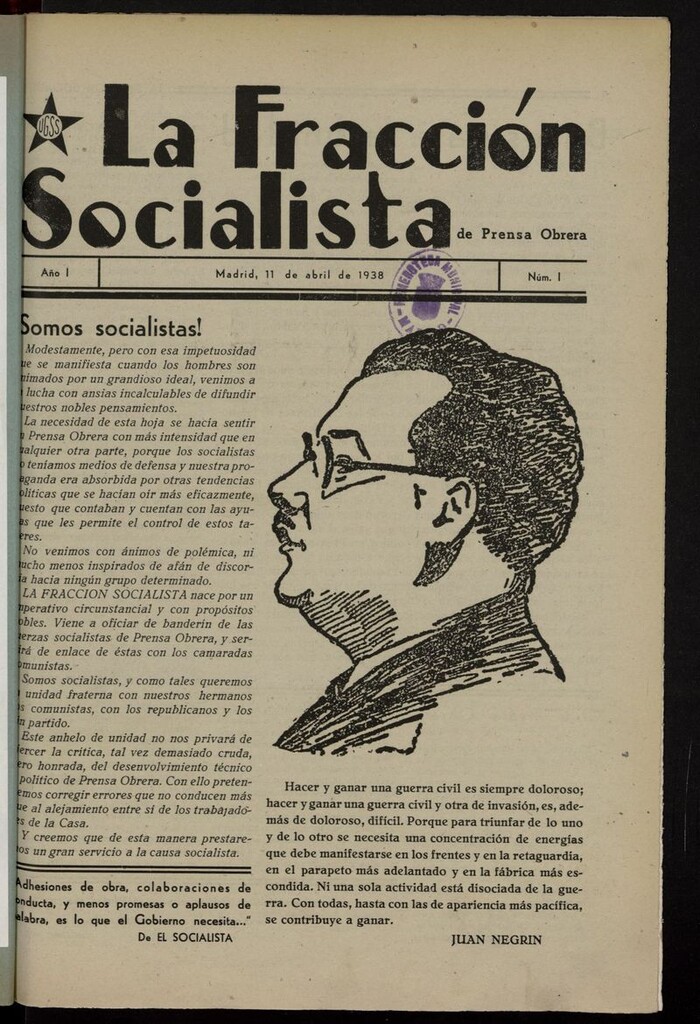 Miniatura de La Fracción Socialista de Prensa Obrera