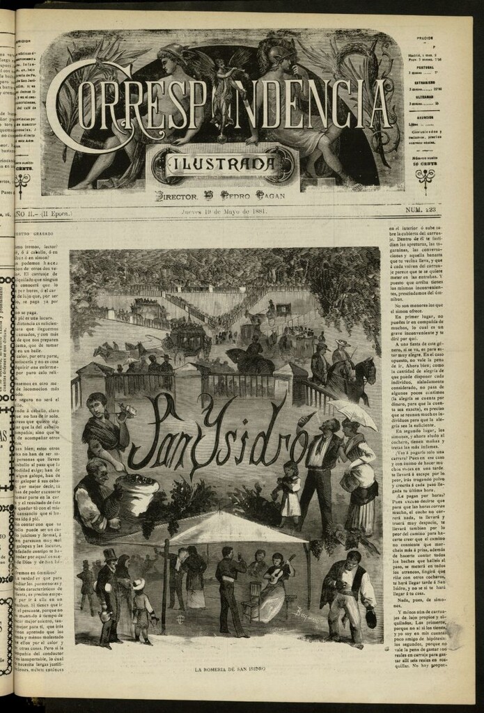 Miniatura de La Correspondencia Ilustrada del 19 de mayo de 1881, nº 223