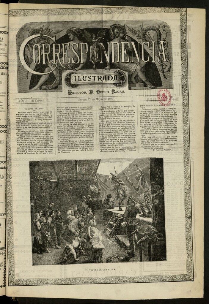 Miniatura de La Correspondencia Ilustrada del 27 de mayo de 1881, nº 230