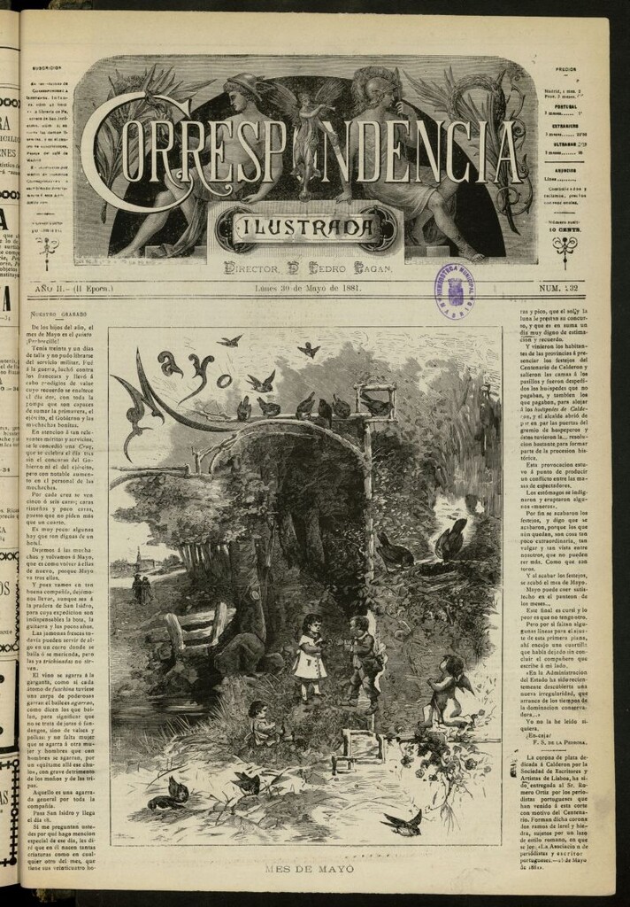 Miniatura de La Correspondencia Ilustrada del 30 de mayo de 1881, nº 232