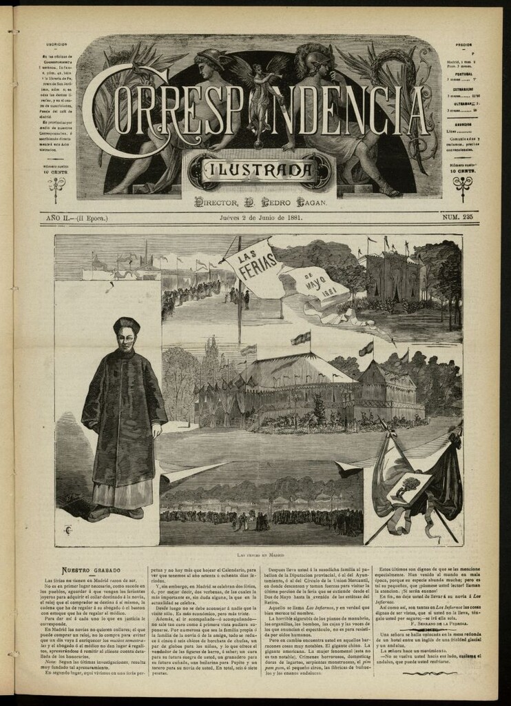 Miniatura de La Correspondencia Ilustrada del 2 de junio de 1881, nº 235