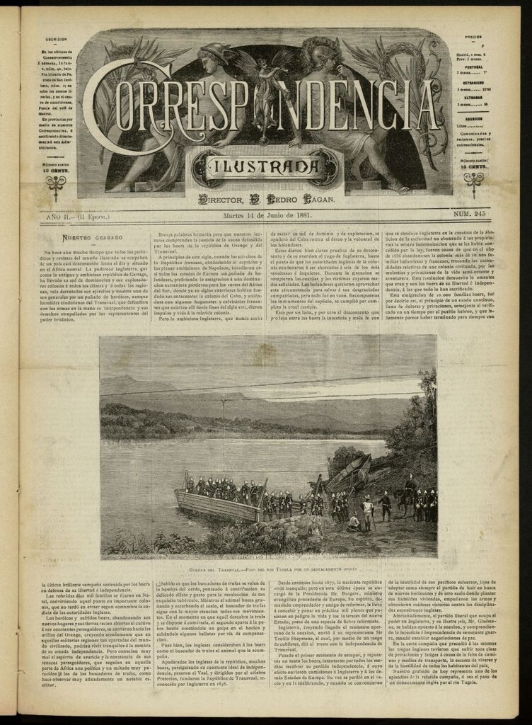 Miniatura de La Correspondencia Ilustrada del 14 de junio de 1881, nº 245