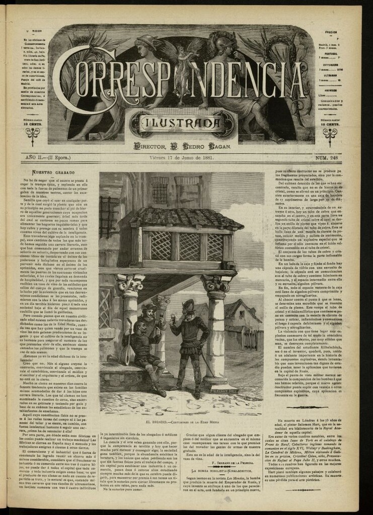 Miniatura de La Correspondencia Ilustrada del 17 de junio de 1881, nº 248