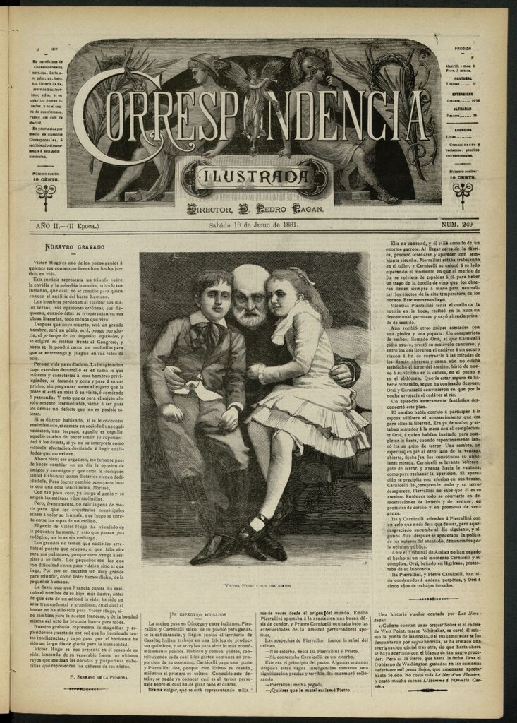 Miniatura de La Correspondencia Ilustrada del 18 de junio de 1881, nº 249