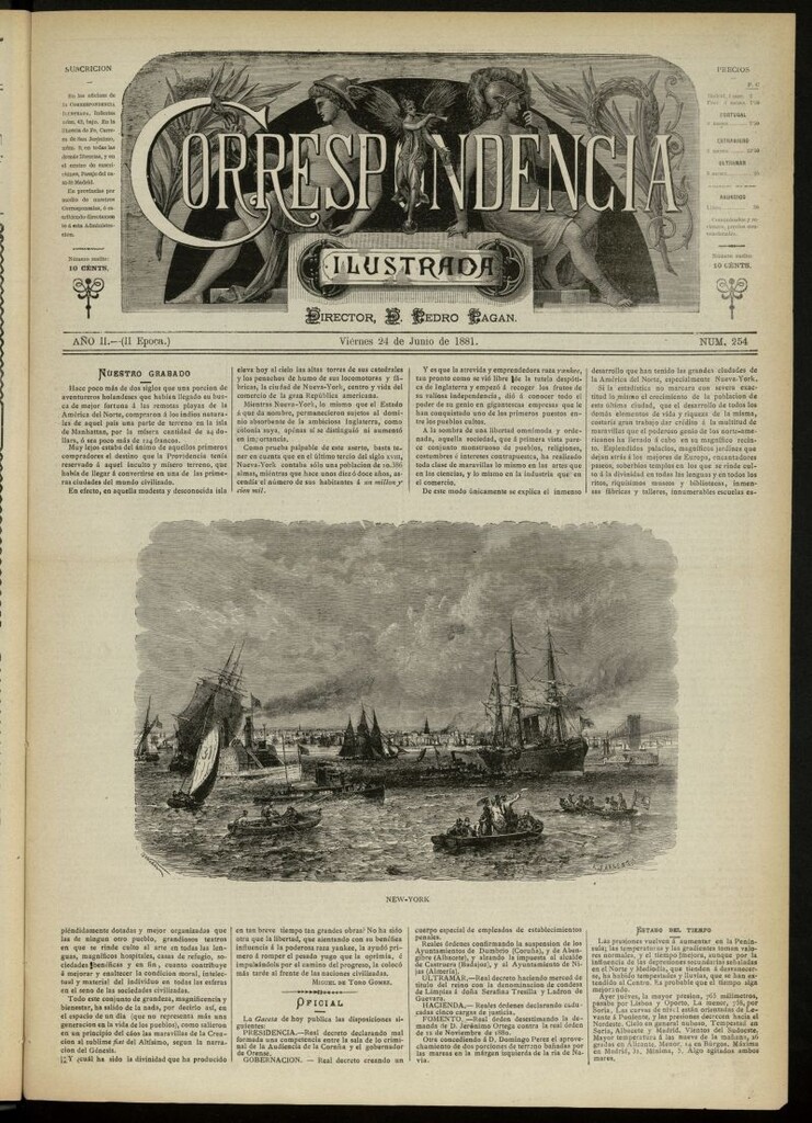 Miniatura de La Correspondencia Ilustrada del 24 de junio de 1881, nº 254