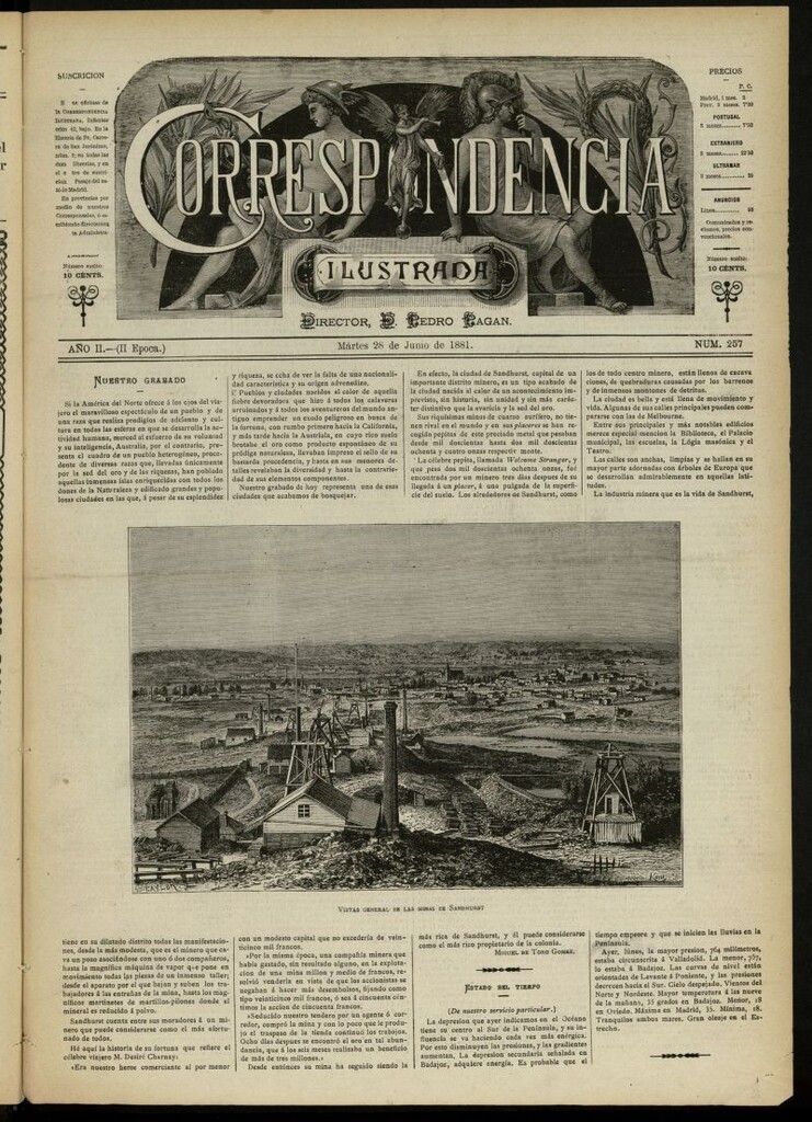 Miniatura de La Correspondencia Ilustrada del 28 de junio de 1881, nº 257