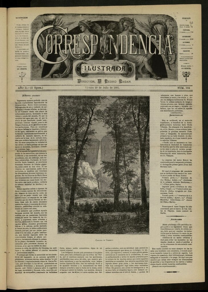 Miniatura de La Correspondencia Ilustrada del 29 de julio de 1881, nº 284