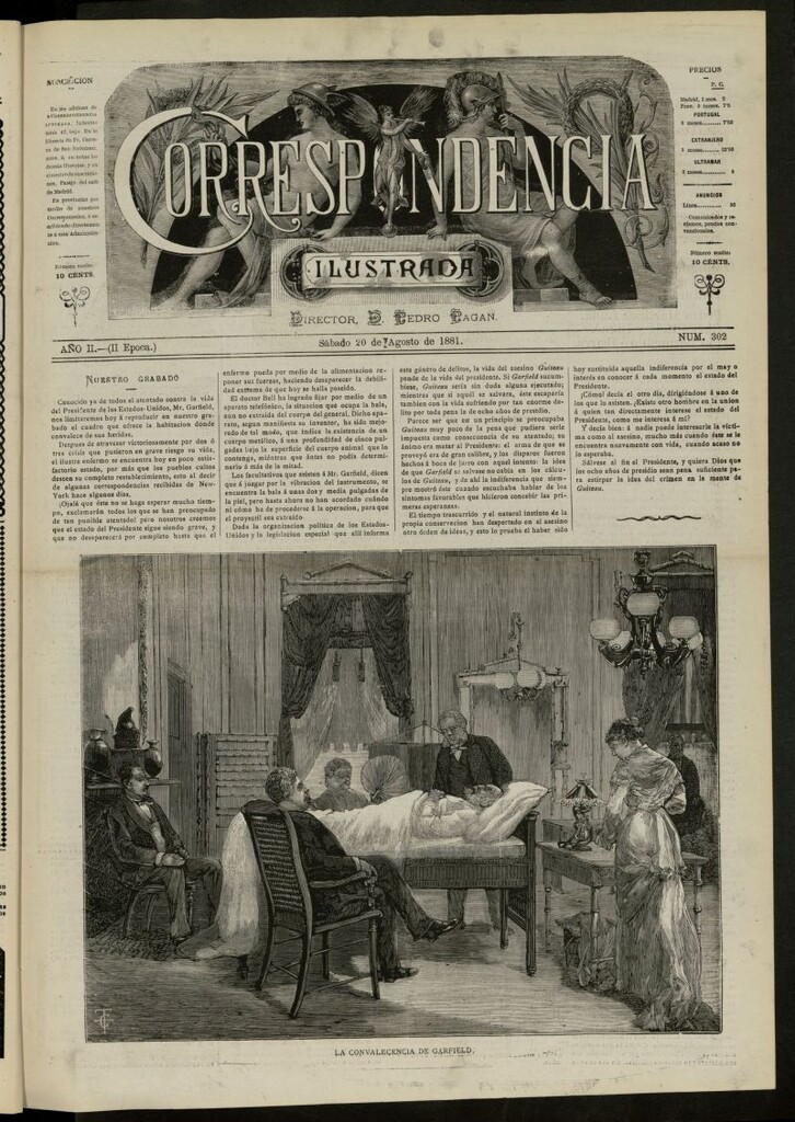 Miniatura de La Correspondencia Ilustrada del 20 de agosto de 1881, nº 302