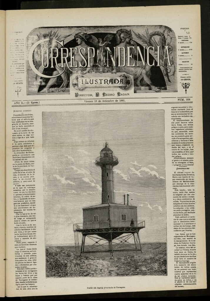 Miniatura de La Correspondencia Ilustrada del 16 de septiembre de 1881, nº 324