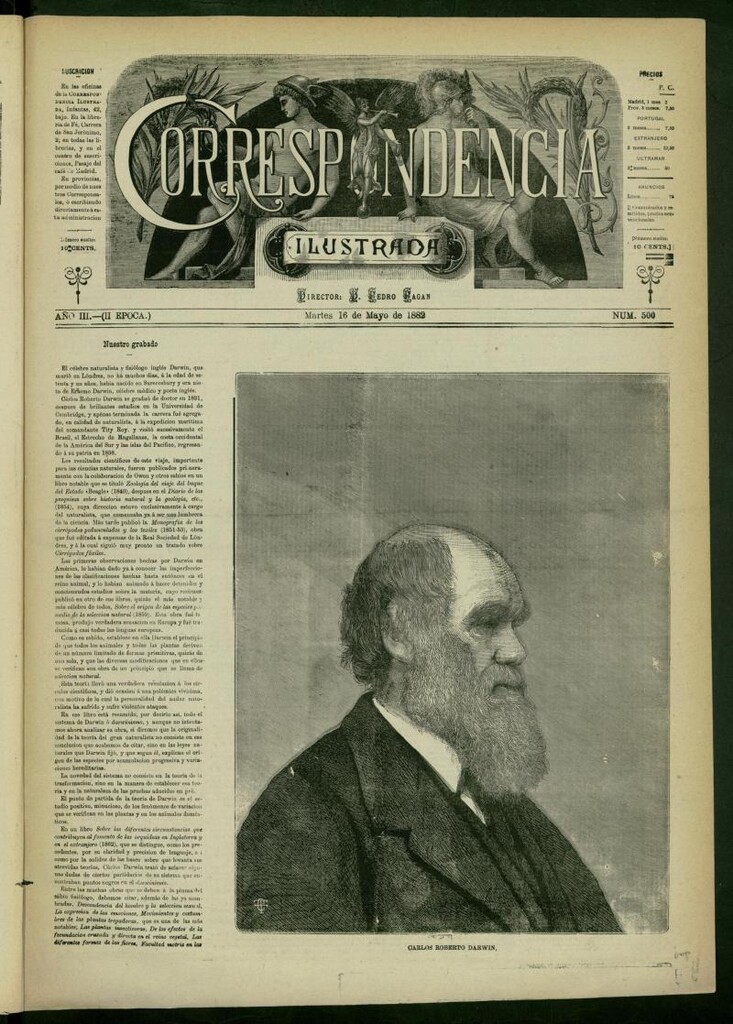 Miniatura de La Correspondencia Ilustrada del 16 de mayo de 1882, nº 500