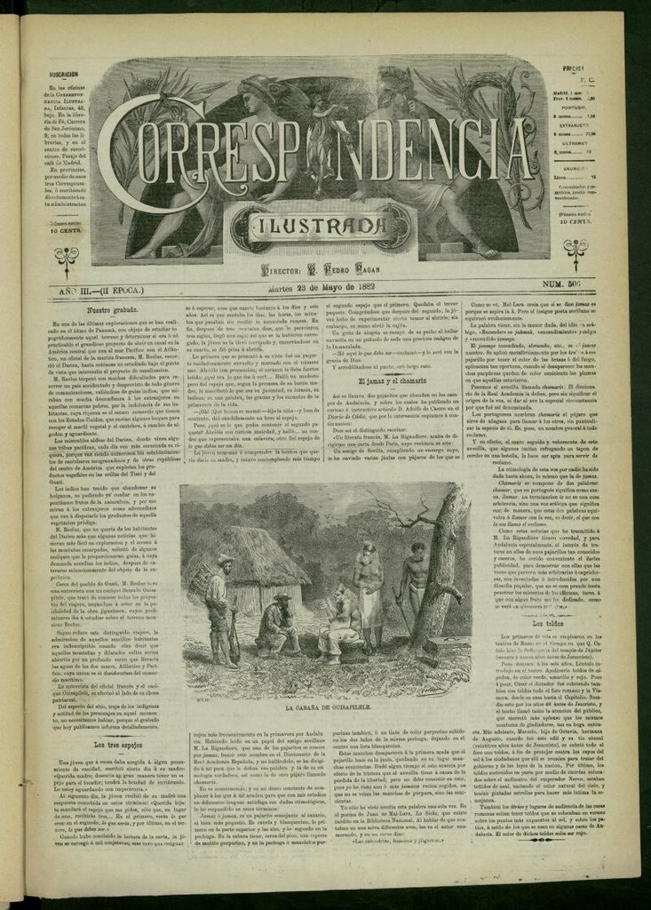 Miniatura de La Correspondencia Ilustrada del 23 de mayo de 1882, nº 506