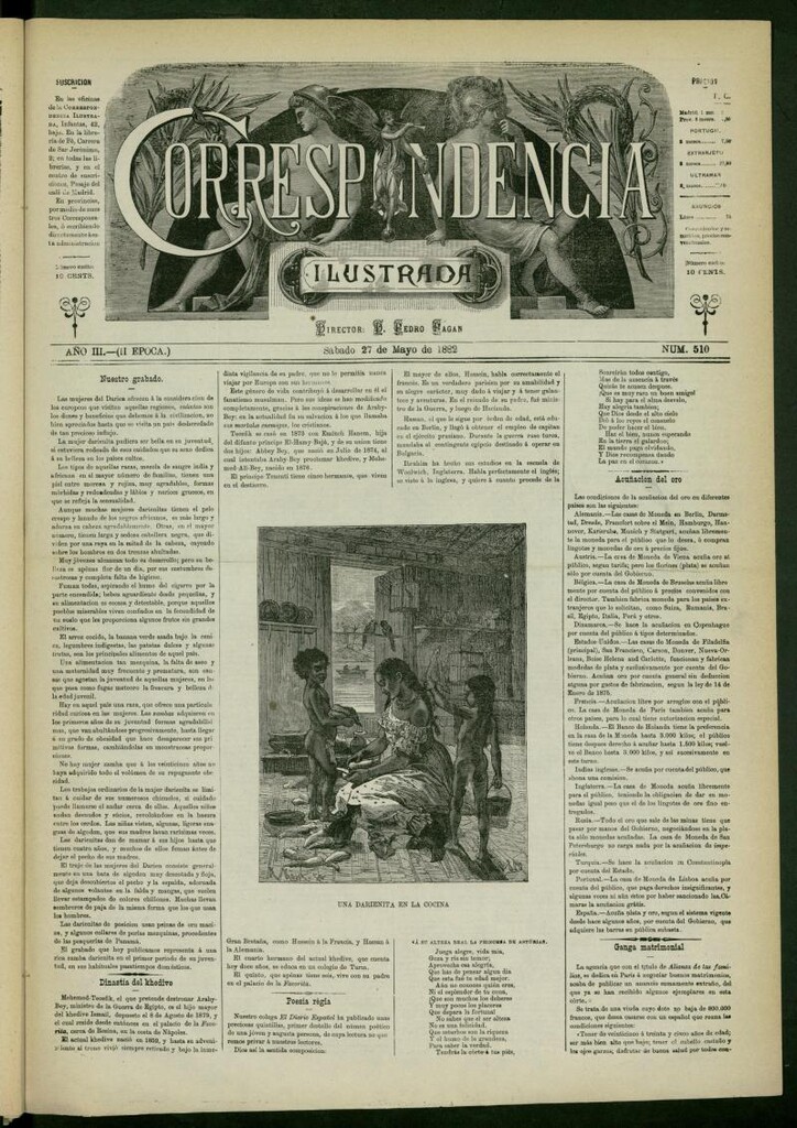 Miniatura de La Correspondencia Ilustrada del 27 de mayo de 1882, nº 510