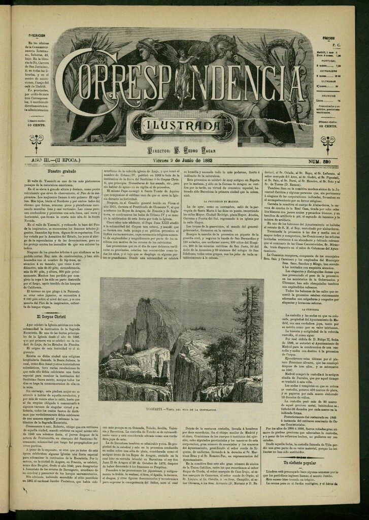 Miniatura de La Correspondencia Ilustrada del 9 de junio de 1882, nº 520