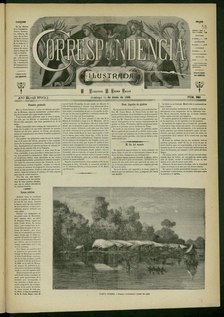 Miniatura de La Correspondencia Ilustrada del 11 de junio de 1882, nº 522