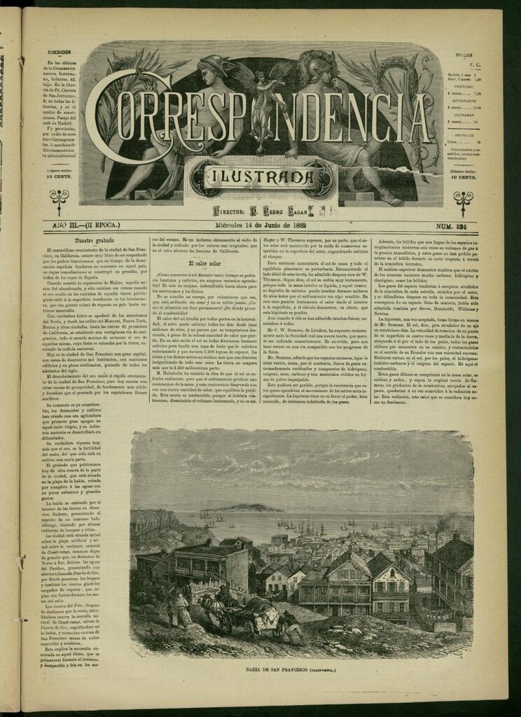 Miniatura de La Correspondencia Ilustrada del 14 de junio de 1882, nº 524