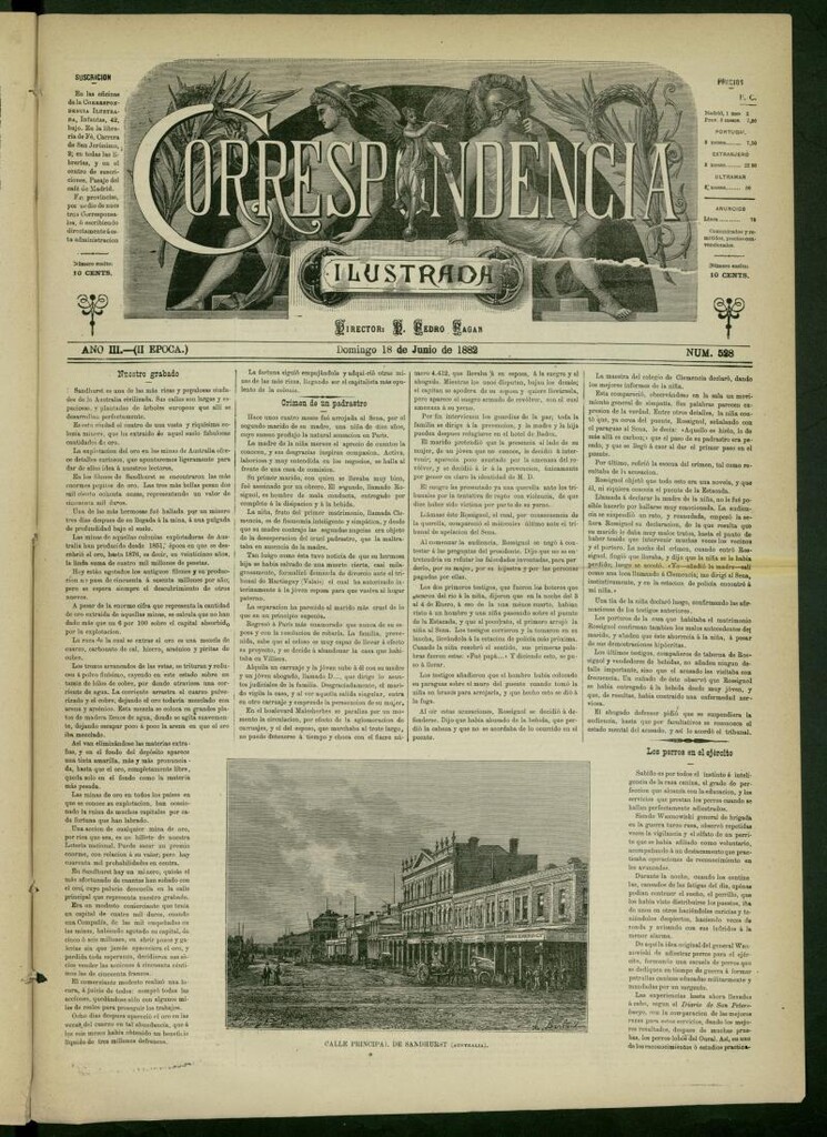Miniatura de La Correspondencia Ilustrada del 18 de junio de 1882, nº 528