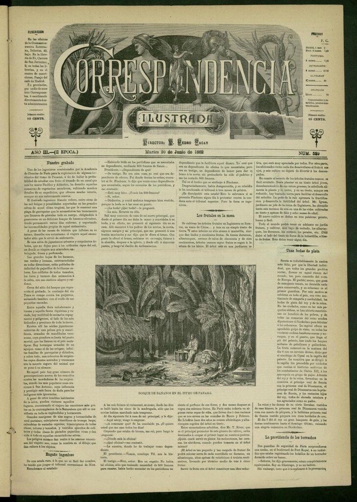 Miniatura de La Correspondencia Ilustrada del 20 de junio de 1882, nº 529
