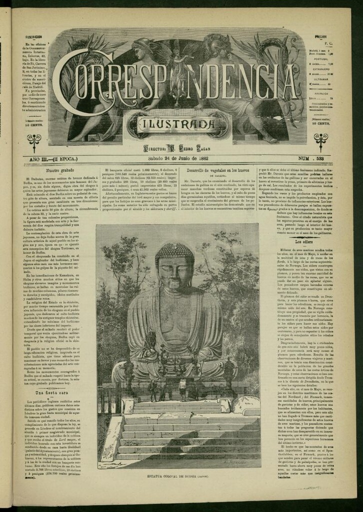 Miniatura de La Correspondencia Ilustrada del 24 de junio de 1882, nº 533