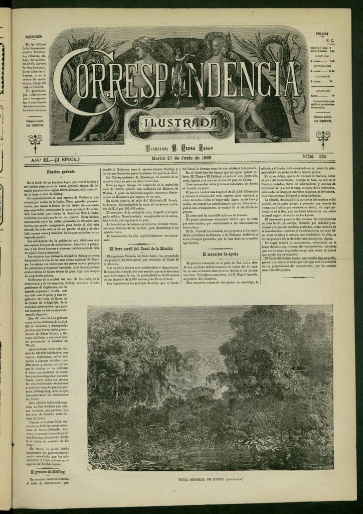 Miniatura de La Correspondencia Ilustrada del 27 de junio de 1882, nº 535