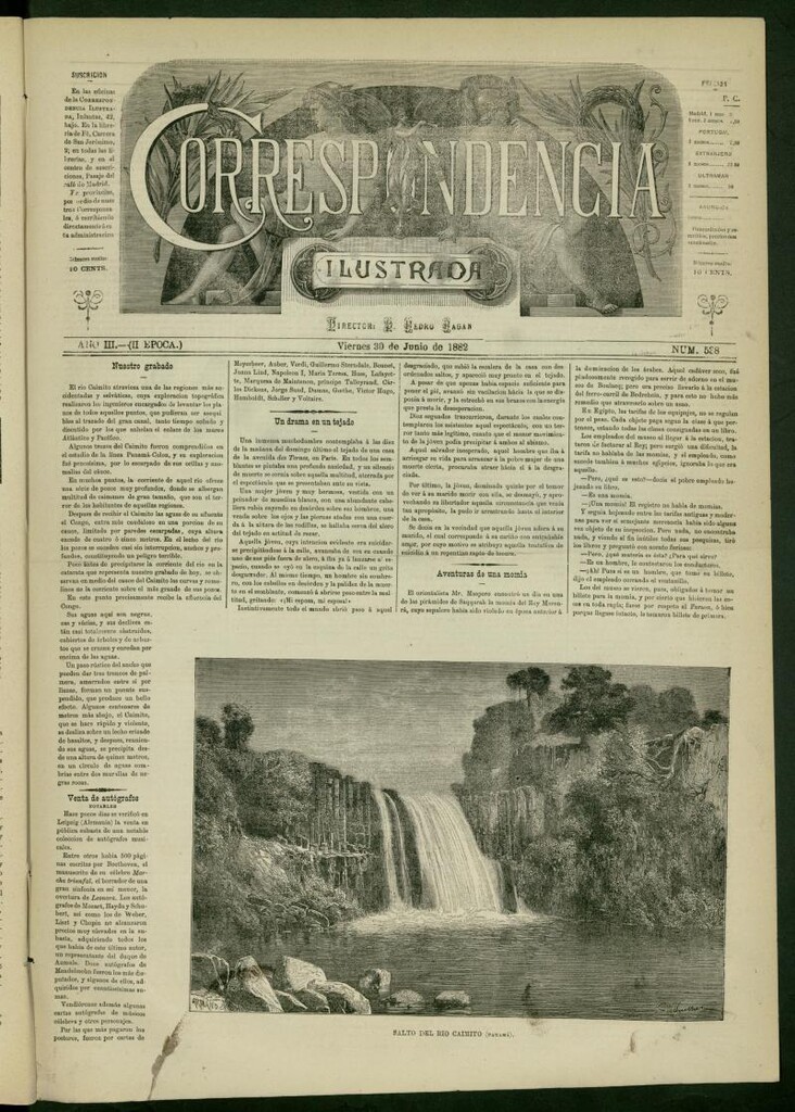 Miniatura de La Correspondencia Ilustrada del 30 de junio de 1882, nº 538