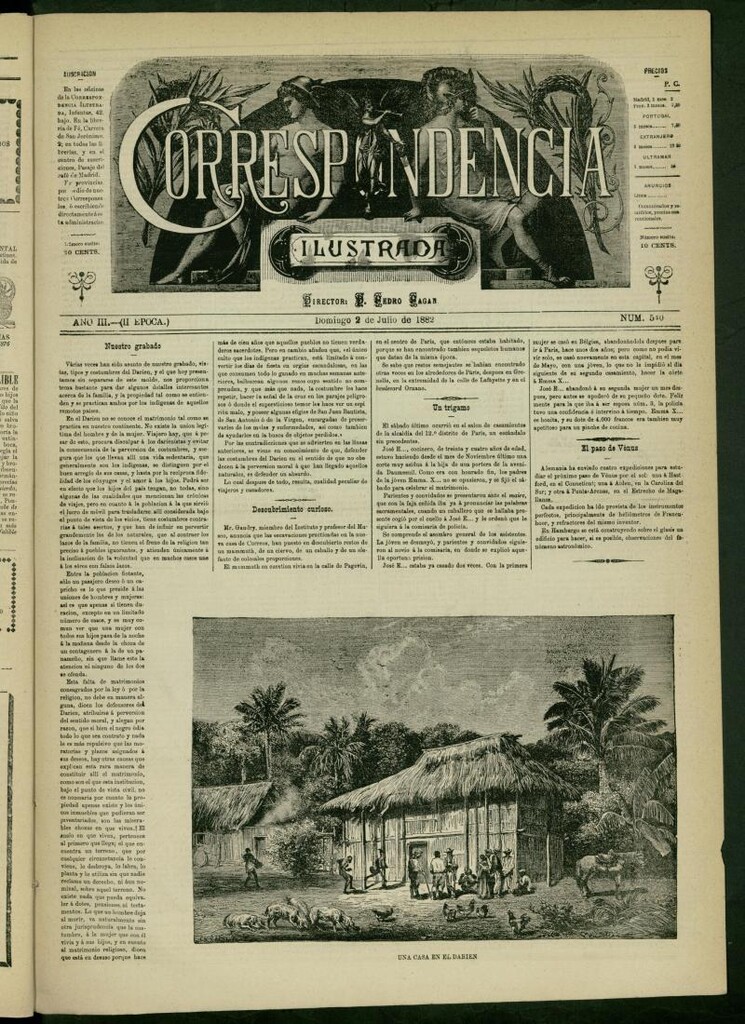 Miniatura de La Correspondencia Ilustrada del 2 de julio de 1882, nº 540