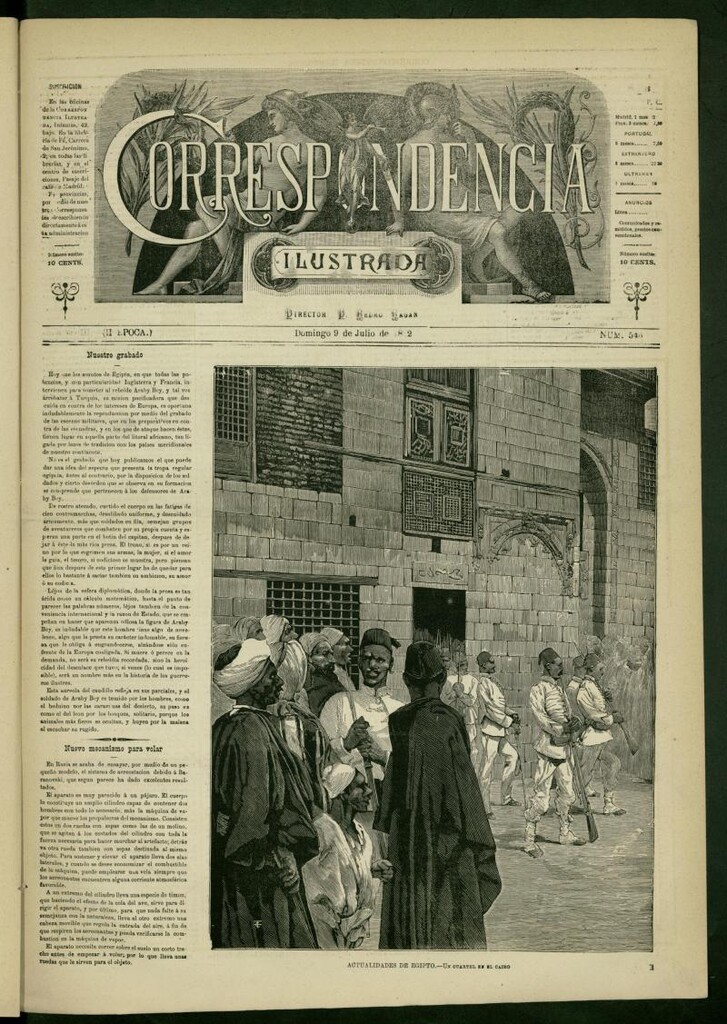 Miniatura de La Correspondencia Ilustrada del 9 de julio de 1882, nº 546
