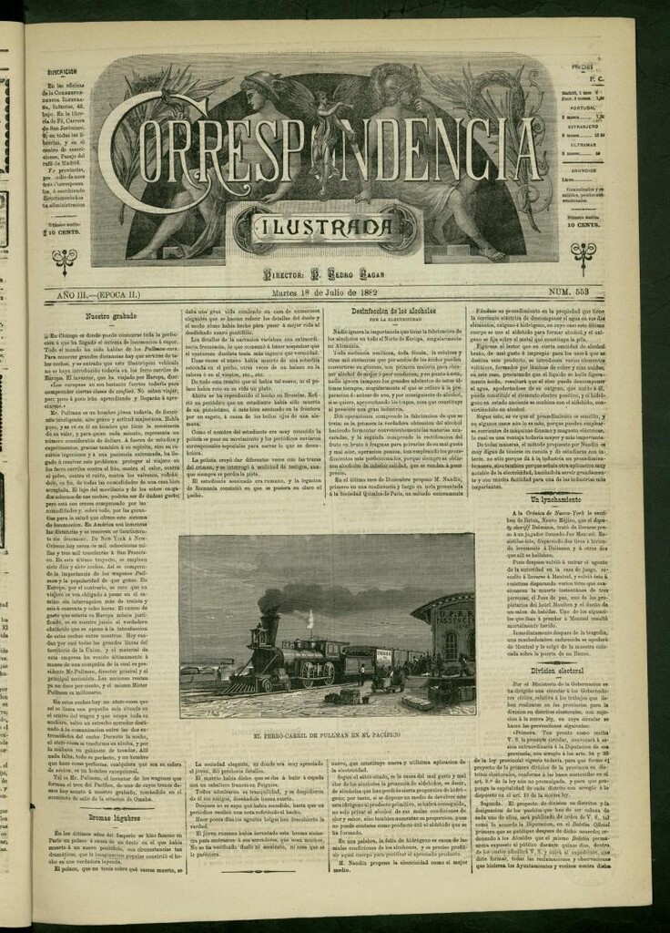 Miniatura de La Correspondencia Ilustrada del 18 de julio de 1882, nº 553
