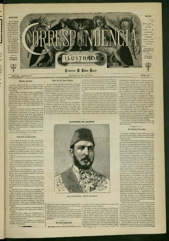 Miniatura de La Correspondencia Ilustrada del 25 de julio de 1882, nº 559