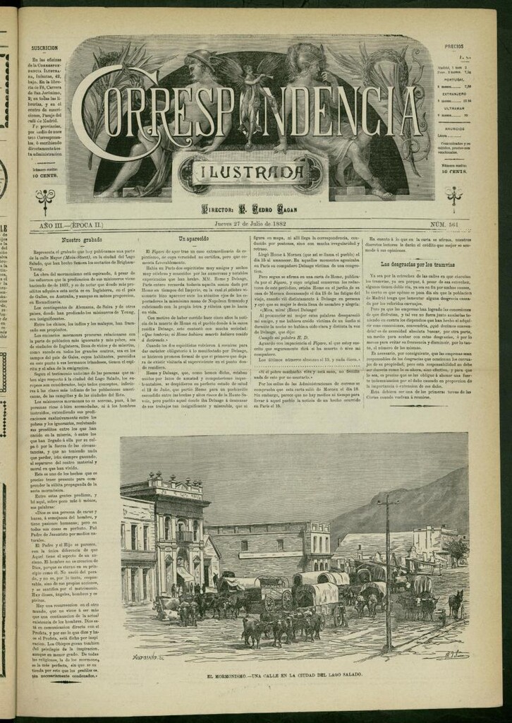 Miniatura de La Correspondencia Ilustrada del 27 de julio de 1882, nº 561