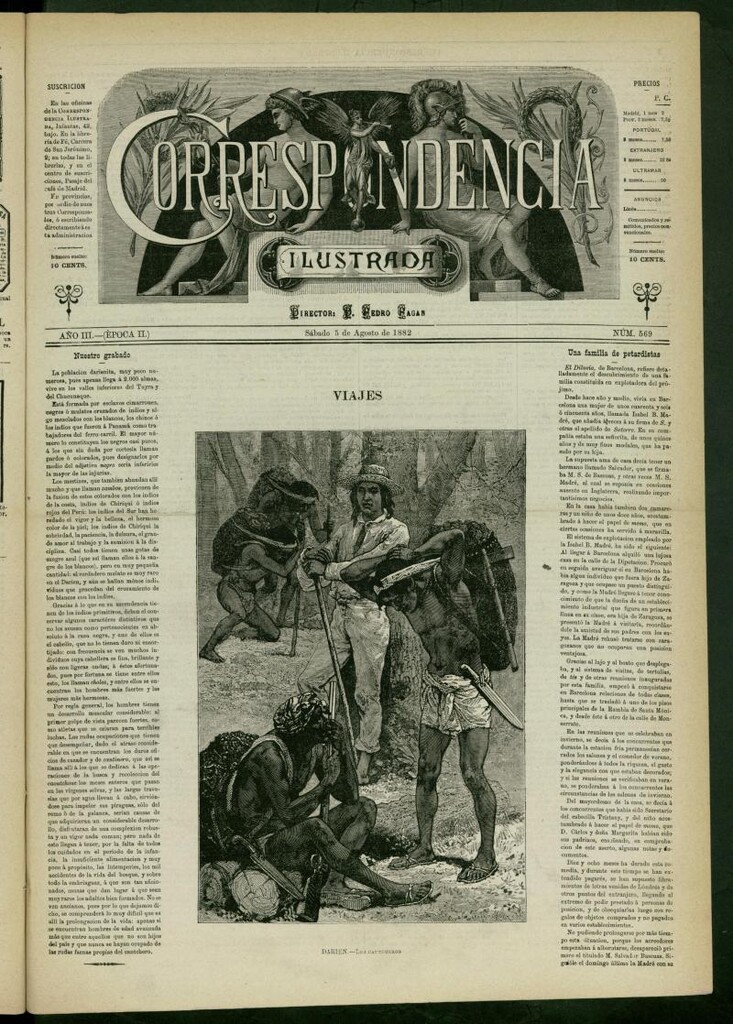 Miniatura de La Correspondencia Ilustrada del 5 de agosto de 1882, nº 569