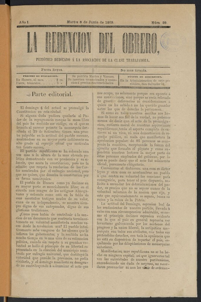 Miniatura de La Redención del obrero