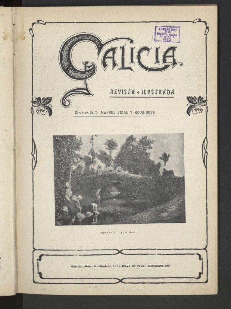 Miniatura de Galicia en Madrid: revista decenal ilustrada del 1 de mayo de 1908