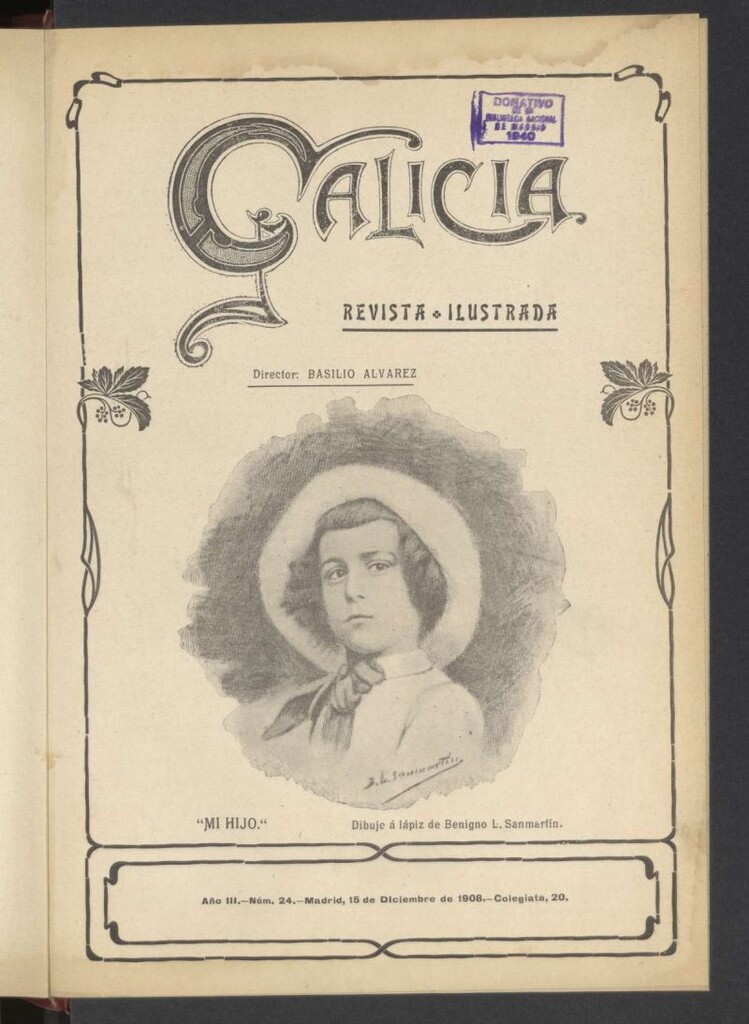Miniatura de Galicia en Madrid: revista decenal ilustrada del 15 de diciembre de 1908