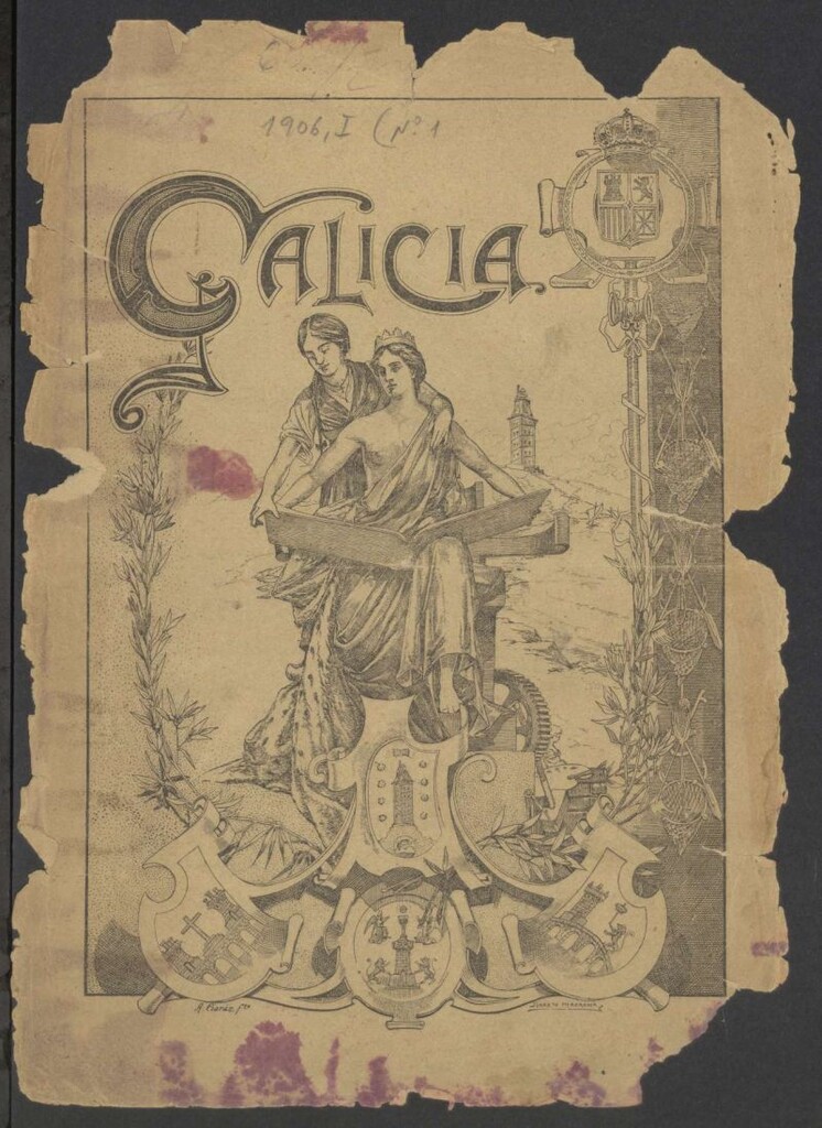 Miniatura de Galicia en Madrid: revista decenal ilustrada del 25 de julio de 1906