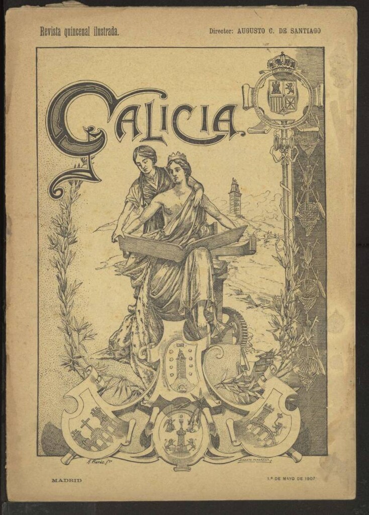 Miniatura de Galicia : revista quincenal ilustrada del 1 de mayo de 1907
