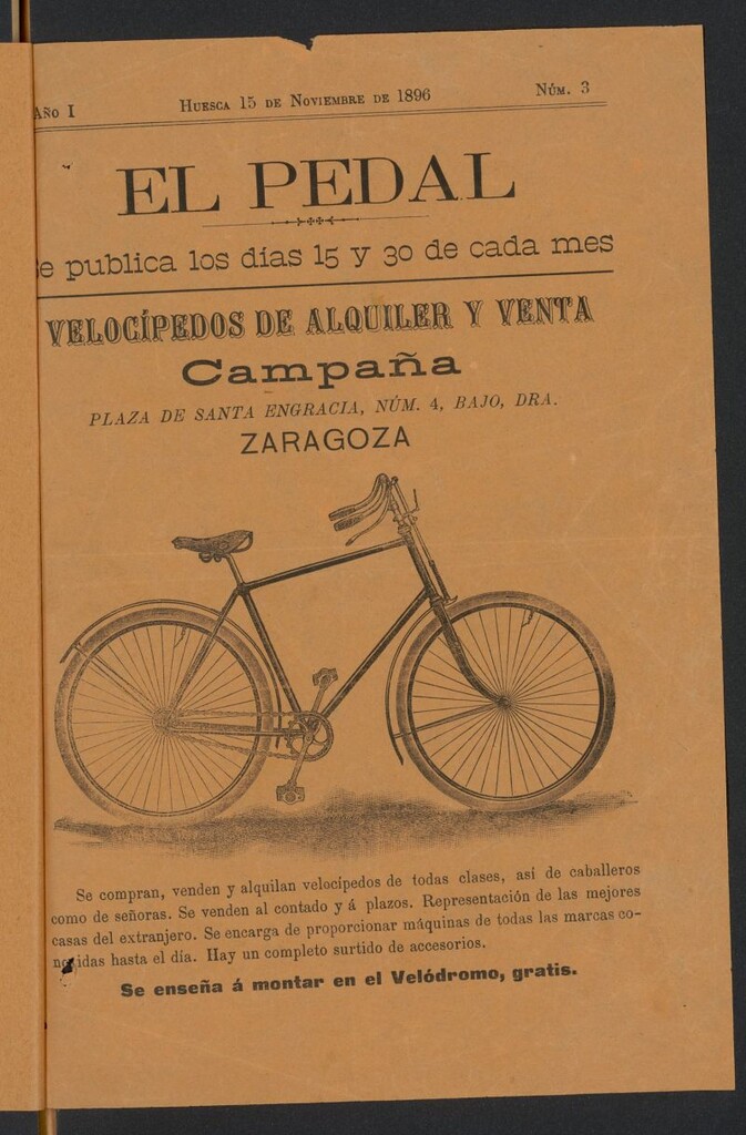 Miniatura de El Pedal (Huesca, 1896)