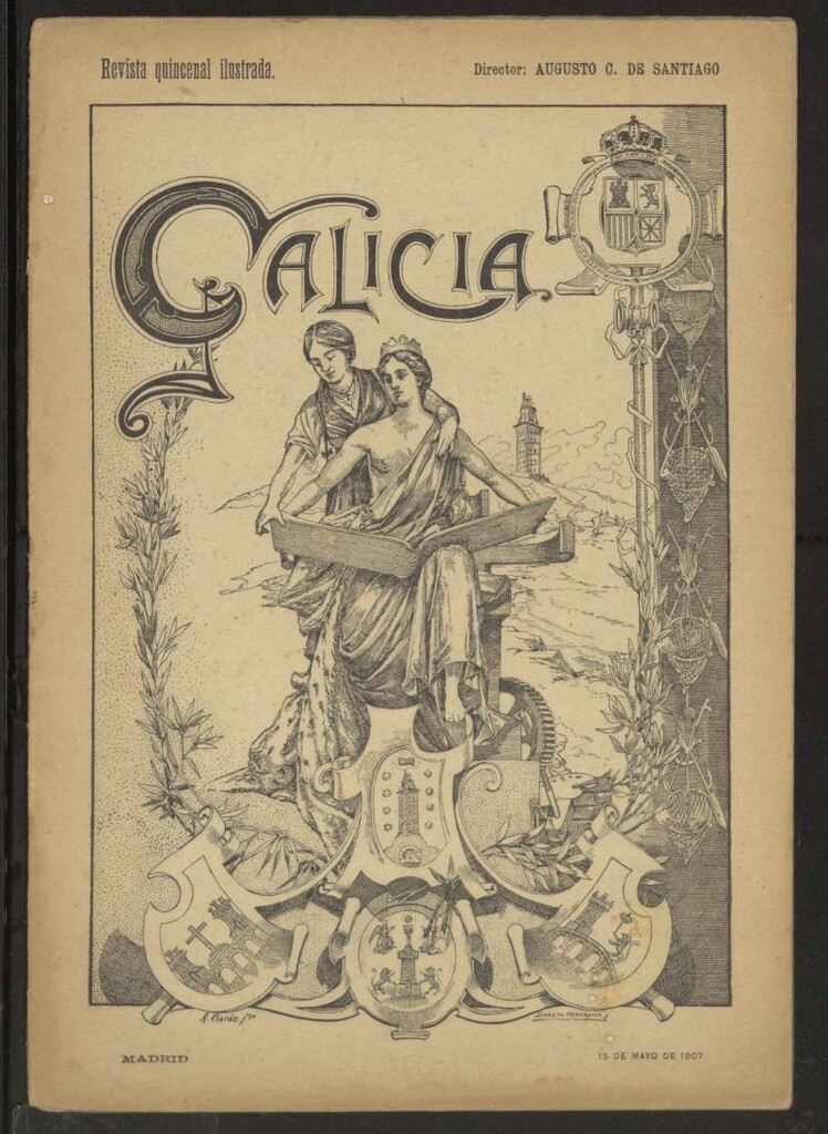Miniatura de Galicia : revista quincenal ilustrada del 15 de mayo de 1907