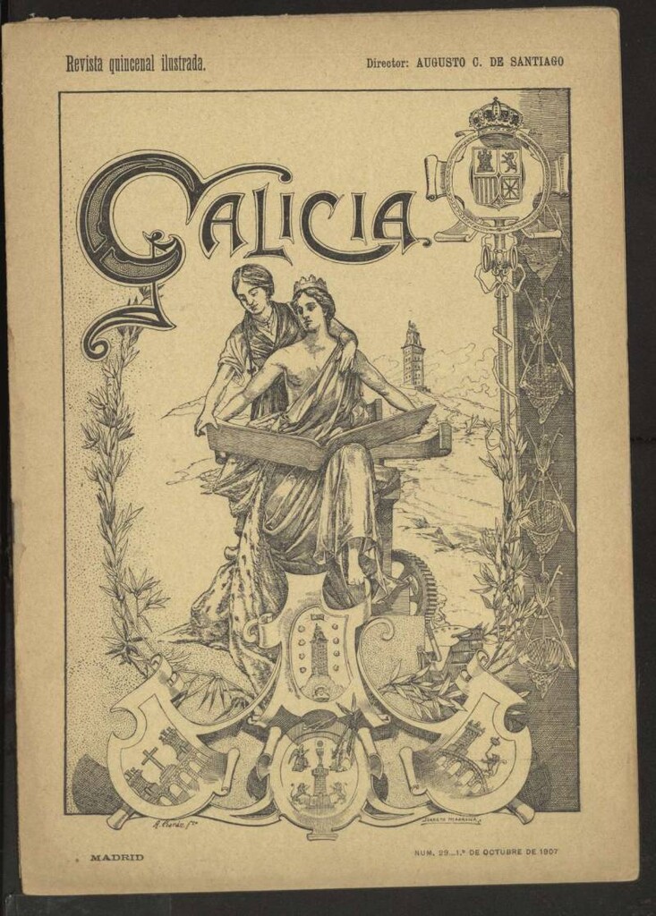Miniatura de Galicia : revista quincenal ilustrada del 1 de octubre de 1907