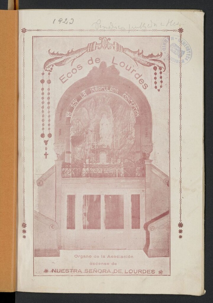 Miniatura de Ecos de Lourdes (Huesca. 1923)