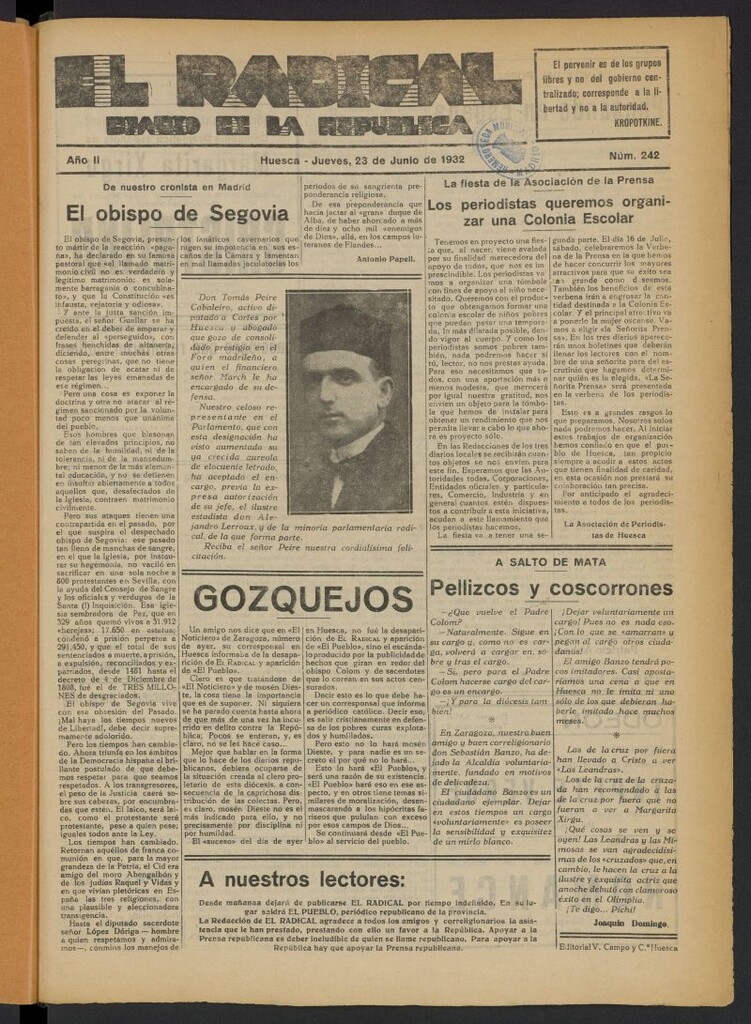 Miniatura de El Radical (Huesca. 1931)