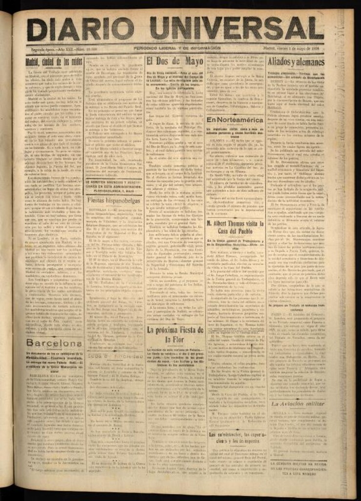 Miniatura de Diario Universal del 2 de mayo de 1924