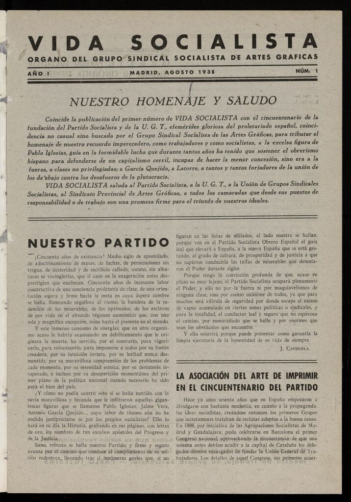 Miniatura de Vida Socialista