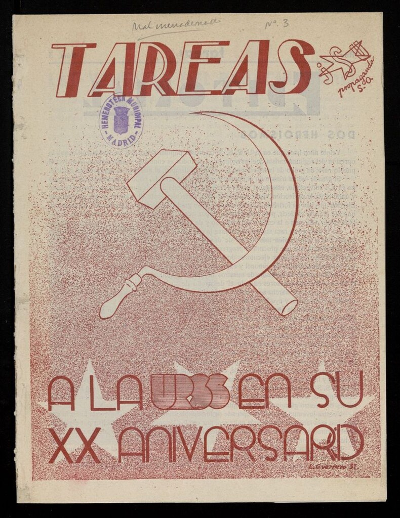 Miniatura de Tareas: J.S.U., propaganda S.O.