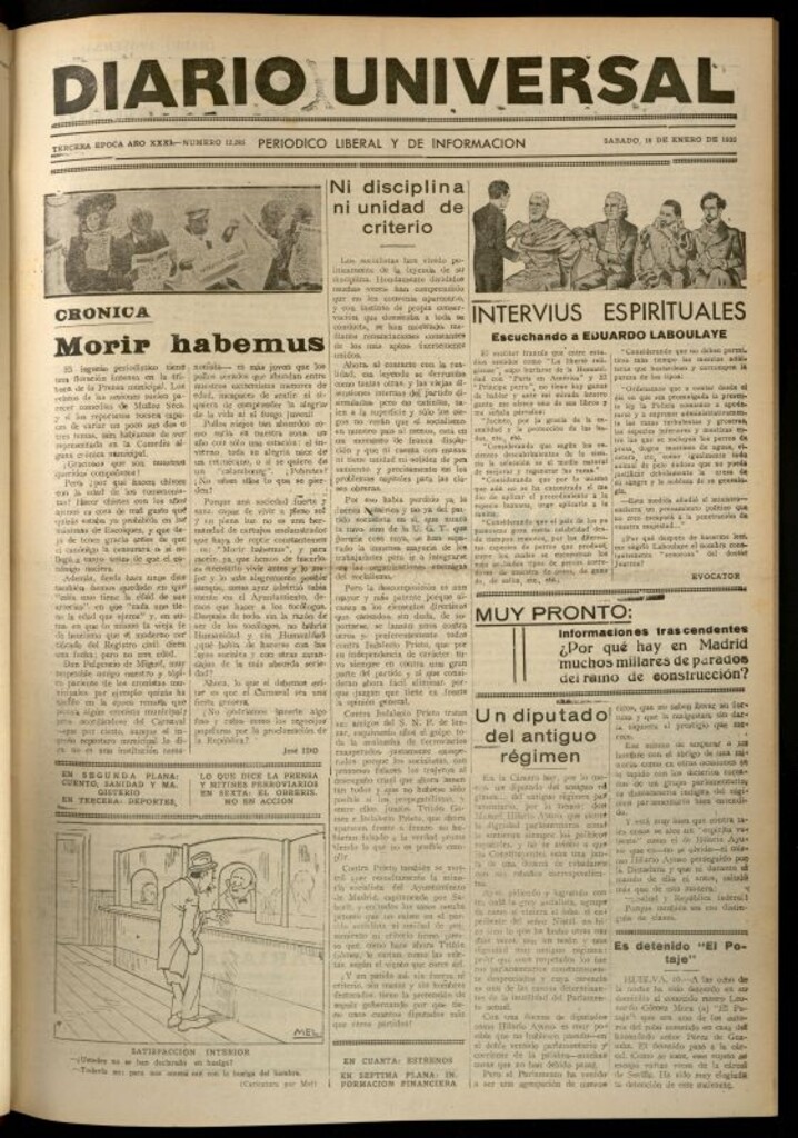 Miniatura de Diario Universal del 16 de enero de 1932