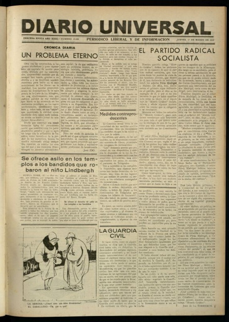 Miniatura de Diario Universal del 17 de marzo de 1932