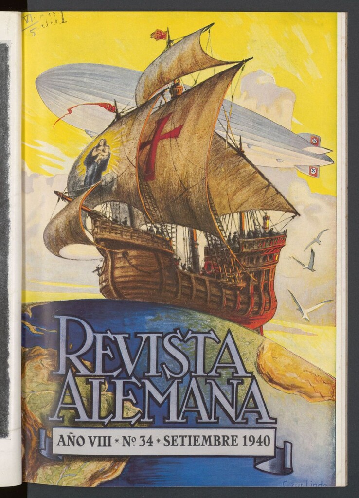 Miniatura de Revista alemana de se[p]tiembre de 1940. Nº 34